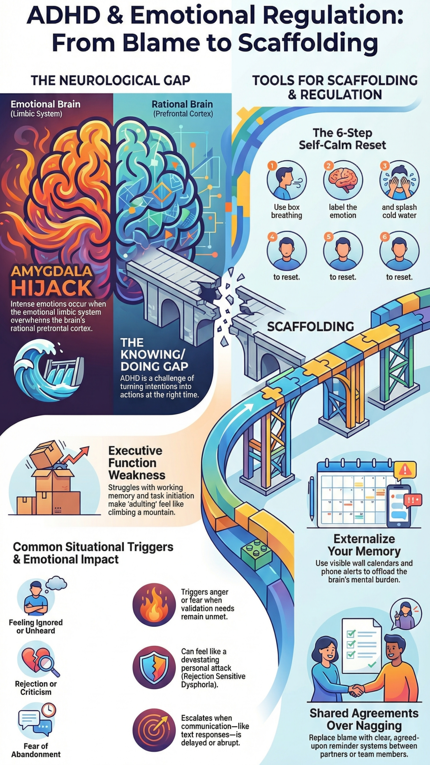 ADHD emotional regulation scaffolding guide